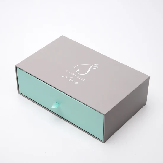 Cardboard Packaging Box for Perfume Bottle Slider Box Drawer Package Design