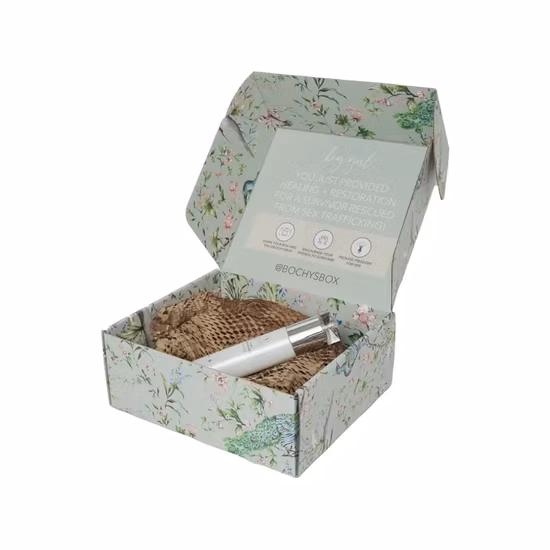 FSC Manufacturer Custom Gift Food Shoes Packaging Corrugated Paper Mailer Shipping Box