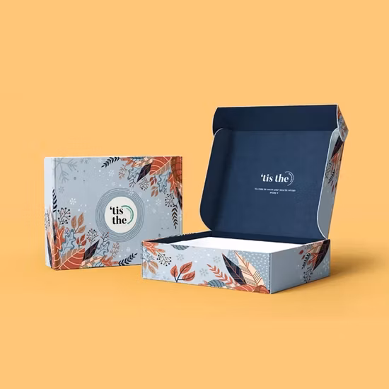 FSC Manufacturer Custom Gift Food Shoes Packaging Corrugated Paper Mailer Shipping Box