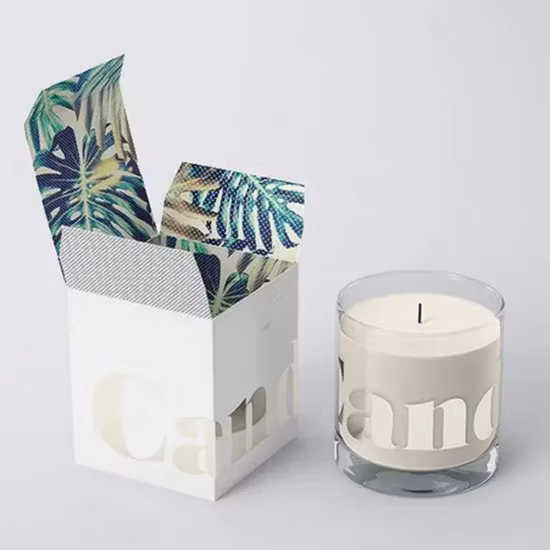 Matt Laminated Square Shaped Candle Gift Packaging Box