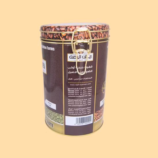 Factory Custom Coffee Biscuit Packaging Container Sliding Metal Popcorn Bucket Music Sign Coin Bank Lunch Box Gift Tea Candle Tin Can Tin Box