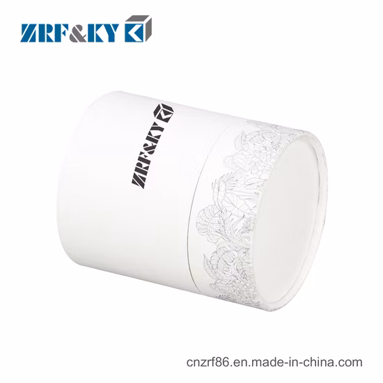 Luxury Flower Candles Round Cylinder Packaging Paper Hat Gift Boxes